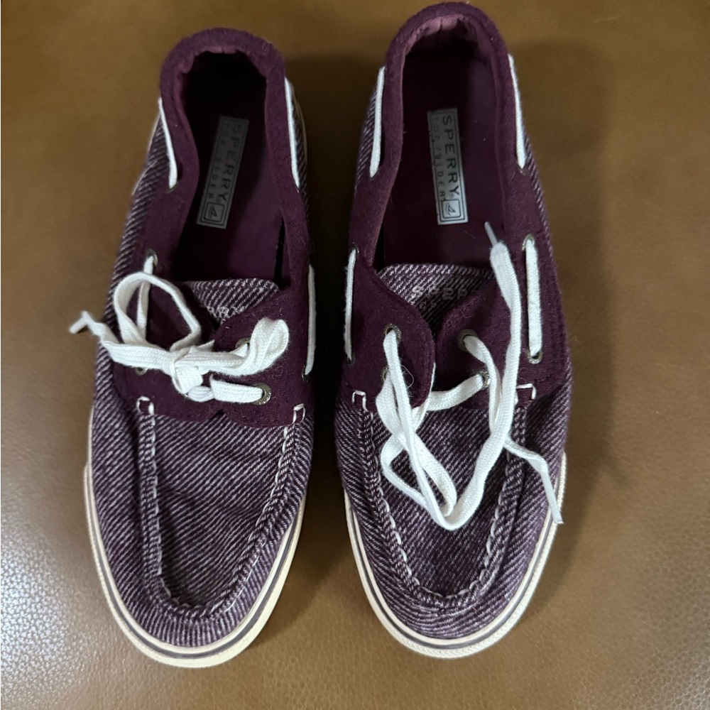 Sperry Women's Burgundy Boat Shoes